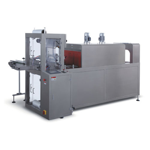 Enfardadeira automática - PB-ZBS-500 Series - Shanghai Powerbuilder Automation Technology Co. Ltd - para garrafas de plástico / para caixas / para produtos químicos