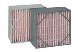 Caixa de filtro plissada - Perma-Cell™ - Columbus Industries - para gás / para ar / em aço