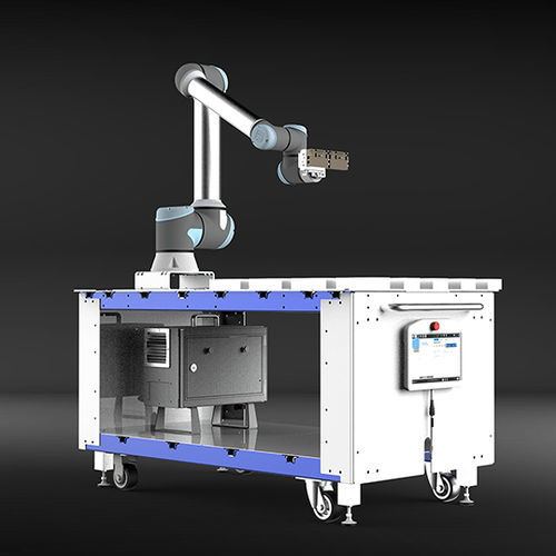 Carrinho estação de trabalho - VersaCart - VersaBuilt Robotics - em aço / de placas / multiuso