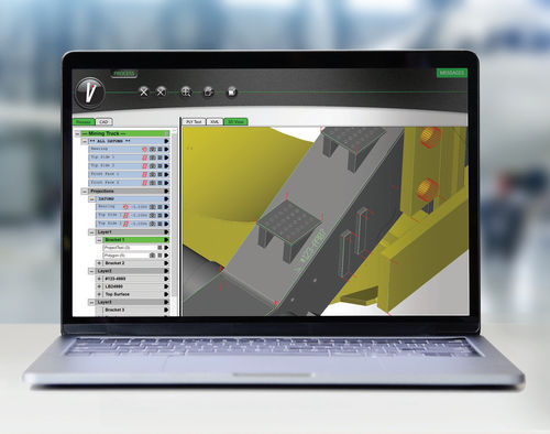 Software de CAD - PDC - Virtek Vision - de design / de planejamento / de processo