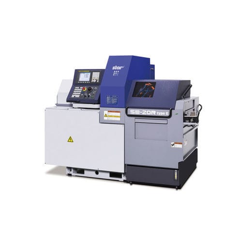 Torno tipo suíço CNC - SB-20R Type G - Star CNC Machine Tool Corp. - de quatro fusos / 4 ferramentas / para furação