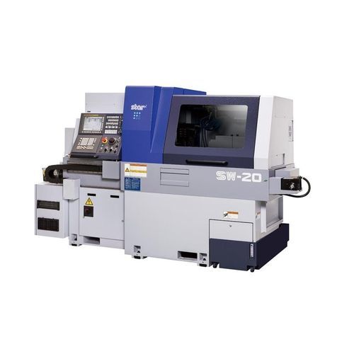 Torno tipo suíço CNC - SW-20 - Star CNC Machine Tool Corp. - de quatro fusos / 4 ferramentas / com eixo Y