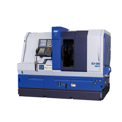 Torno tipo suíço CNC - SX-38 Type A/B - Star CNC Machine Tool Corp. - de 12 eixos / de barramento inclinado / multifuso