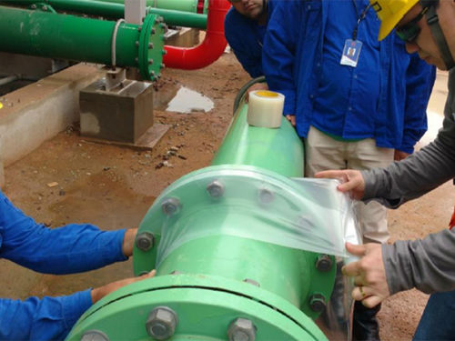 Fita de isolamento térmico - ZIF - Zerust Corrosion Solutions - de revestimento / autovulcanizante / de silicone
