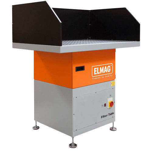 Mesa de solda com aspiração - Elmag - com filtro