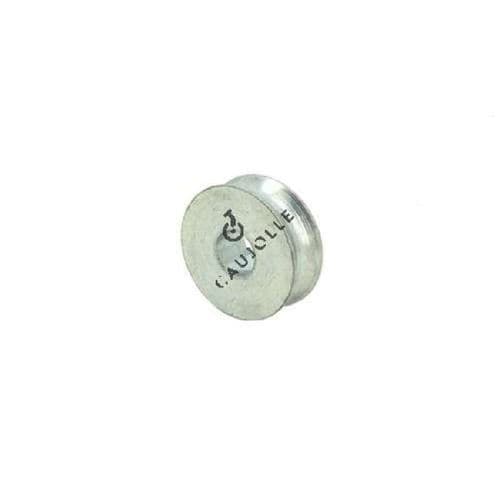 Roda monobloco - 4380 - Caujolle - em aço / lisa / para produtos longos