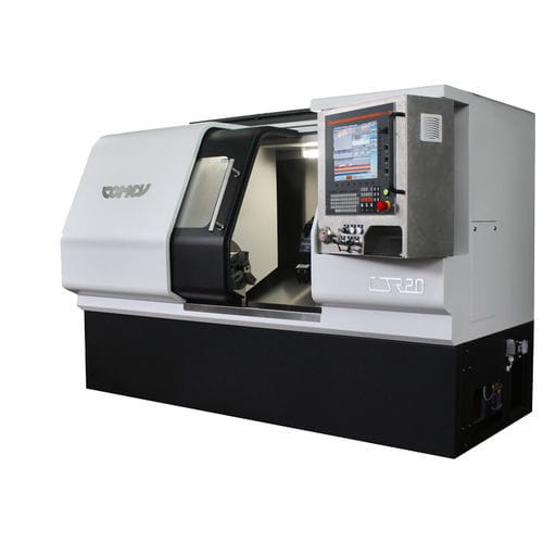 Torno CNC - CDR 20 - COMEV Spa - horizontal / de 2 eixos / com barramento inclinado