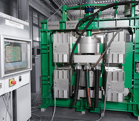 Separador de líquidos - allgauss® - allmineral Aufbereitungstechnik GmbH & Co.KG - magnético / de processo / para minério