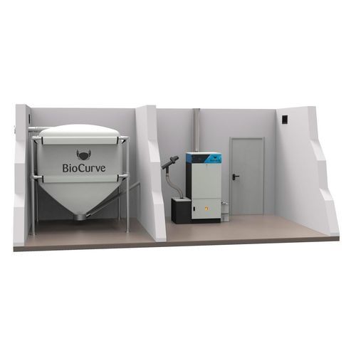 Silo para produtos a granel - BioCurve