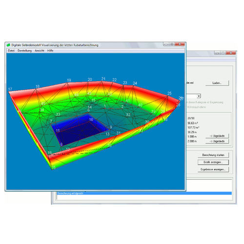 Software de medição - Kubatura  - AndroTec GmbH - de visualização / de CAD / de cálculo