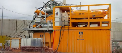 Estação de floculação - FA 5000/02 - BAUER MAT Slurry Handling Systems Zweigniederlassung der BAUER Maschinen GmbH