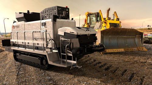 Bomba de concreto de esteiras - BSC 21-90 - BETONSTAR MAKINA SANAYI VE TICARET A.S. - para obras