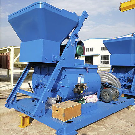 Betoneira elétrica - JS series - Shandong Yuanyou Heavy Industry Science&Technology Co., Ltd. - fixa