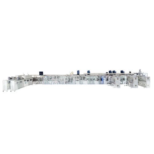 Linha de produção de fraldas - JWC-KBD-SV1000 - Jiangsu Jwc Machinery Co., Ltd. - automática / para a indústria automotiva