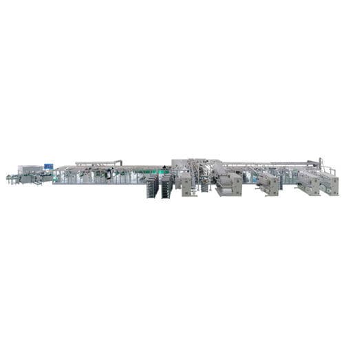 Linha de produção de fraldas - JWC-LKC-KHJQK-SV40 - Jiangsu Jwc Machinery Co., Ltd. - automática / contínua / para a indústria automotiva