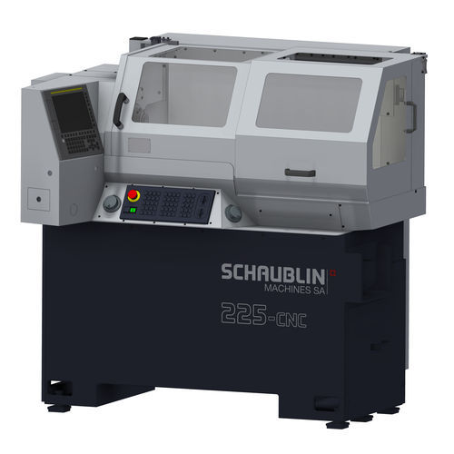 Torno CNC - 225 - SCHAUBLIN MACHINES - rígido / de alta precisão / de fresagem