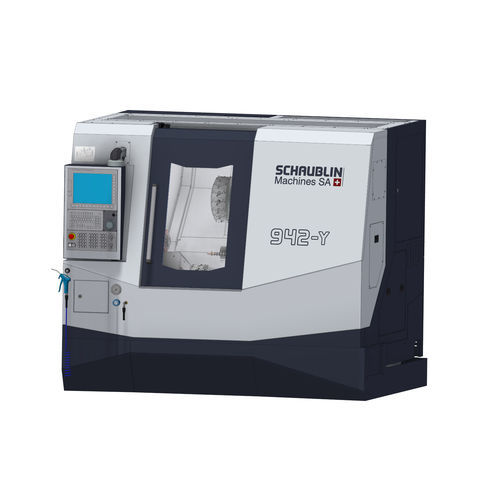 Torno CNC - 942-Y - SCHAUBLIN MACHINES - de 3 eixos / rígido / A2-6