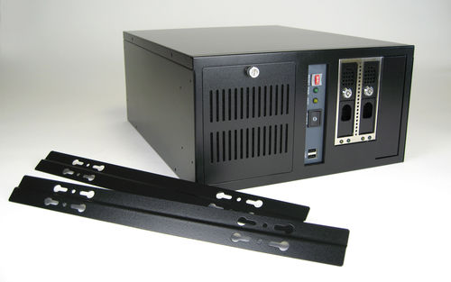 Gabinete de PC de parede - AD-608-10 - Adek Technical Sales - compacto / de backplane / industrial