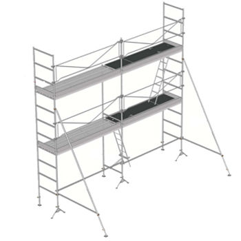 Andaime fixo - DCM 49 - DACAME, S.L. - para fachada / modular
