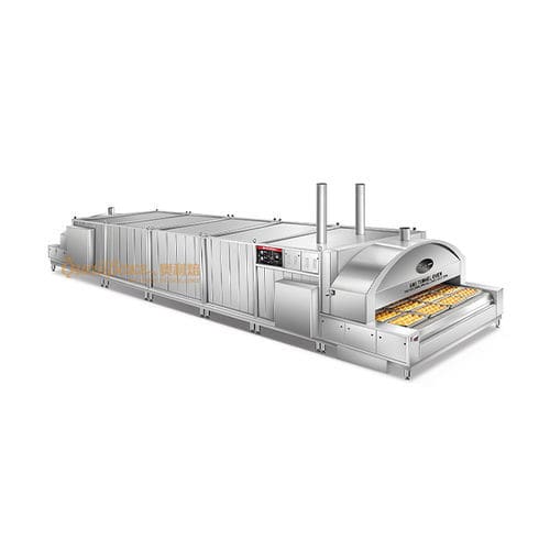 Forno para padaria tipo túnel - Foshan Shunde Qualibake Food Machinery Co., Ltd. - para pão / de aquecimento / a gás