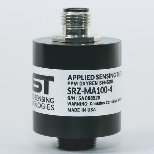 Sensor de oxigênio eletroquímico - SRZ-MA100-4 - AST - Applied Sensing Technologies - nível de ppm / de longa duração / de processo