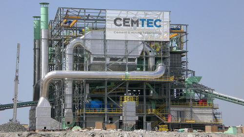 Usina de produção para o setor da construção - CEMTEC - de cimento / para calcário / para materiais de construção