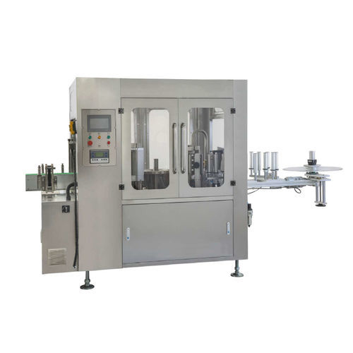 Rotuladora com cola quente hot-melt - NP-HGL - Shanghai Npack Automation Equipment Co.,ltd - controlada por CLP / para garrafas / para aplicação lateral