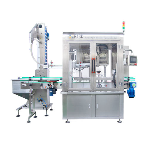Tampadora com sistema de acompanhamento - NP-TC - Shanghai Npack Automation Equipment Co.,ltd - linear / multicabeça / de parafuso
