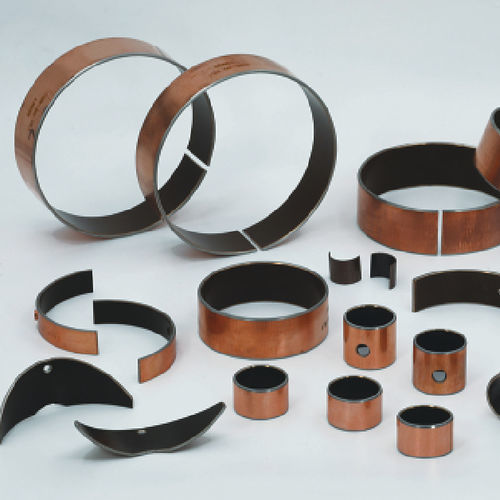 Mancal liso cilíndrico - CSB-40HL - Zhejiang Changsheng Sliding Bearing Co., Ltd. - em aço / em bronze sinterizado / em PTFE