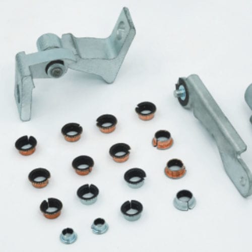 Mancal liso flangeado - CSB-12FM - Zhejiang Changsheng Sliding Bearing Co., Ltd. - cilíndrico / em aço / em bronze