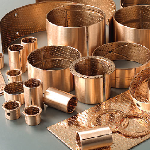 Mancal liso flangeado - CSB-090 - Zhejiang Changsheng Sliding Bearing Co., Ltd. - linear / cilíndrico / diamantado