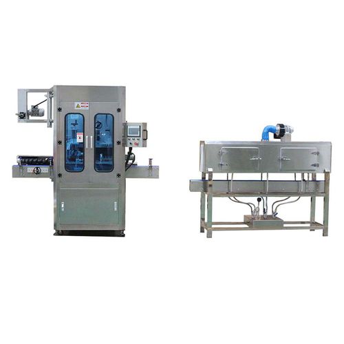 Rotuladora de rótulos termoencolhíveis - LABELMATE SLEEVE LABEL - Doton global - automática / para garrafas / para aplicação na parte superior