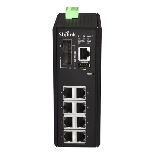 Switch de rede gerenciável - RPT-2010G-X4 - Sbjlink/Subject Link Inc. - 10 portas / de nível 2 / Gigabit Ethernet