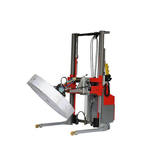 Empilhadeira patolada semielétrica - LEV600 PALVIT - Manuvit - manual / com operador a pé / 12 V