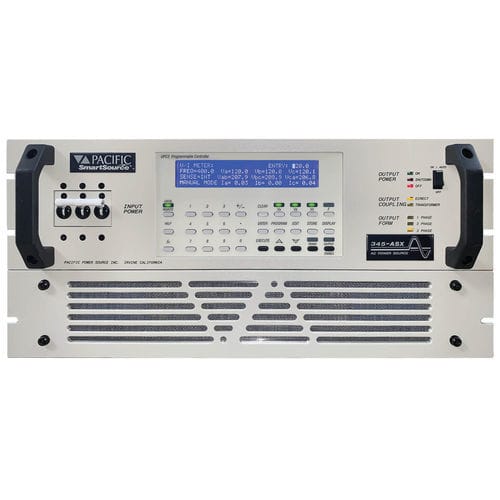 Fonte de alimentação elétrica para montagem em rack - ASX series - Pacific Power Source - CA/CA / chaveada / monofásica
