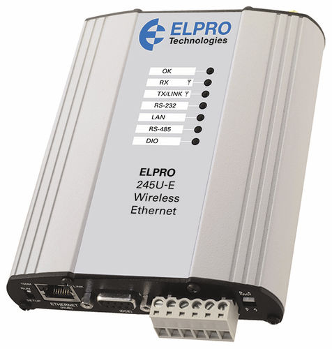 Modem ponto de acesso sem fio - 245U-E-G1 - ELPRO Technologies - Ethernet / RS232 / RS485