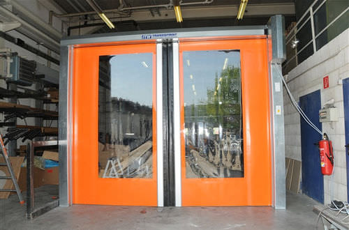 Porta de enrolar horizontal - Transsprint-S - ITW Torsysteme - industrial / para a indústria alimentícia / rápida