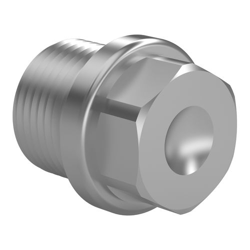 Tampão hexagonal - DIN 910  - Lederer - cilíndrico / com rosca / metálico