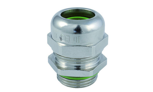 Prensa-cabo em latão niquelado - WADI heat metric K155-1xxx-zz - Jacob GmbH - IP66 / IP67 / IP69K