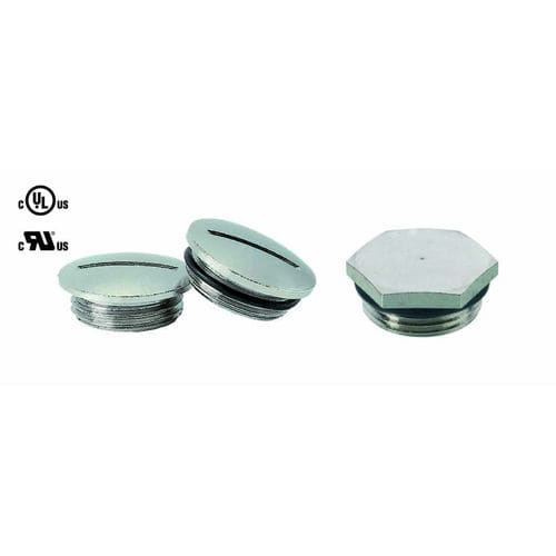 Tampão para rosqueamento interno - 10.xx15 M/G series - Jacob GmbH - redondo / hexagonal / com rosca