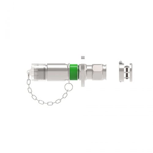 Conector elétrico de alimentação elétrica - FibreEX - Jacob GmbH - redondo / de crimpar / tomada