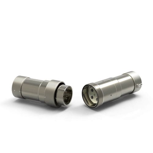 Conector elétrico de alimentação elétrica - PowerEX - Jacob GmbH - redondo / de crimpar / tomada
