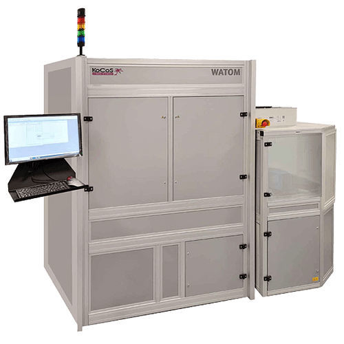 Sistema de medição para bordas de wafers - WATOM 150/200mm - KoCoS Messtechnik AG - mediante câmera / automático / profilômetro