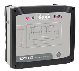 Microhmímetro digital - PROMET CE - KoCoS Messtechnik AG - para montagem em rack / 4 terminais