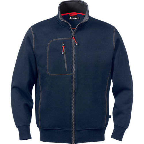 Blusa de moletom sem capuz de trabalho - 110169-543 - Fristads - contra o frio / em algodão / em poliéster