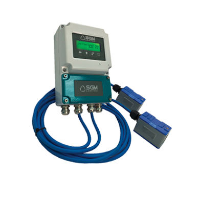 Medidor de vazão ultrassônico por tempo de trânsito - SGM-101F - LTH Electronics Ltd - volumétrico / para água / para produtos químicos