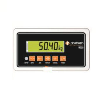 Indicador de peso com display LCD - R325 - Rinstrum - embutido / IP65 / remoto