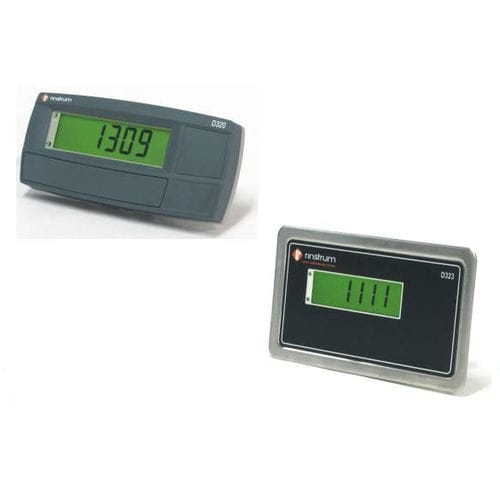 Display remoto - D series - Rinstrum - LCD / para instalações de pesagem / compacto