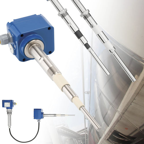 Chave de nível capacitiva - RFnivo® 3000 - UWT GmbH - para sólidos / para líquidos / para a indústria alimentícia