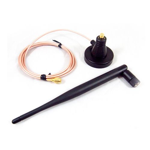Antena 2,4 Ghz - ANT-WS-AB-RM-05-180 - Atop Technologies - omnidirecional / para modem rádio